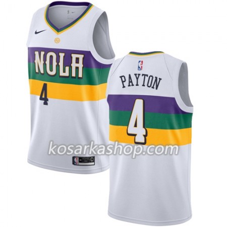 Dres New Orleans Pelicans Elfrid Payton 4 Nike 2018-19 City Edition Bijela Swingman